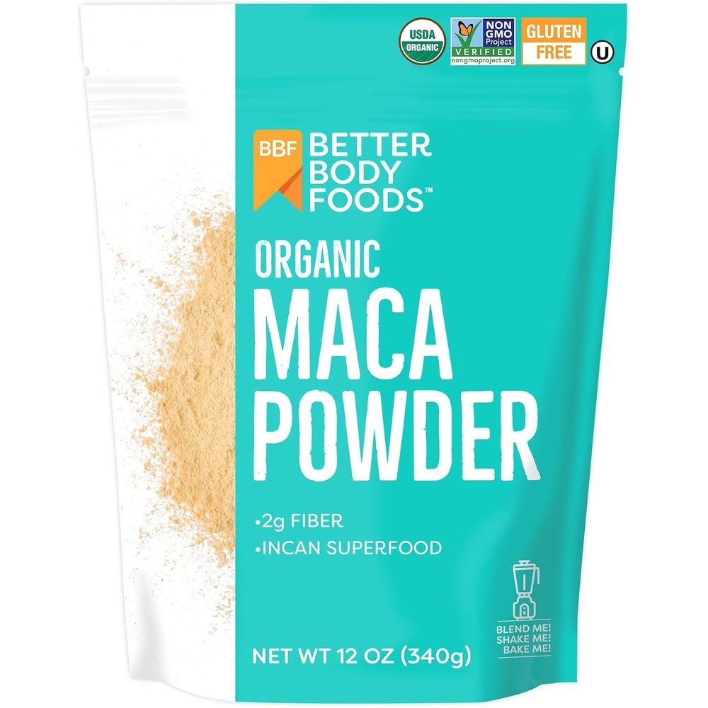image:imageBetterBody Foods Organic Maca Powder NonGMO amp GlutenFree 12 Ounce12 Ounce Pack of 1