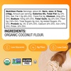 BetterBody Foods Organic Coconut Flour 2 Pound Jar, Gluten-Free White Flour Alternative with a Slight Coconut Taste and Aroma, 23% Dietary Fiber per Serving
