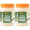 BetterBody Foods Avocado Oil Mayonnaise, Non-GMO Mayo Spread Made with Cage-Free Eggs, Paleo (15 Ounces)(15 Fl Oz (Pack of 2))