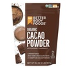 BetterBody Foods Organic Cacao Powder, Rich Chocolate Flavor, Non-GMO, Gluten-Free, Cocoa, 16 ounce, 1 lb bag(32 Ounce (Pack of 1))