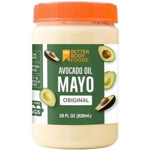 BetterBody Foods Avocado Oil Mayonnaise, Non-GMO Mayo Spread Made with Cage-Free Eggs, Paleo (15 Ounces)(28 Fl Oz (Pack of 1))