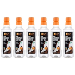 BetterBody Foods Coconut MCT Oil, 6 Count(16.9 Fl Oz (Pack of 6))