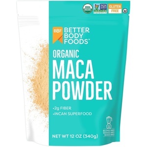 BetterBody Foods Organic Maca Powder, Non-GMO & Gluten-Free, 12 Ounce(12 Ounce (Pack of 1))